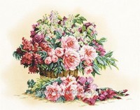 Bouquet of Lilacs and Peonies - i[e@Lbg