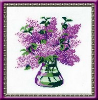 Bunch of Lilacs Riolis Lbg