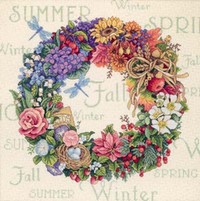 Dimensions Wreath For All Seasons Lbg